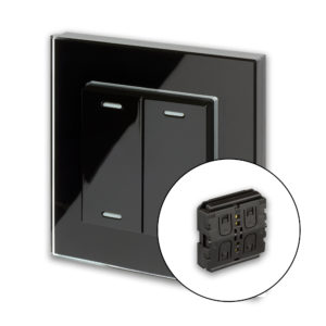 KNX-RF ZF Wireless Light Switch Exclusively from Retrotouch